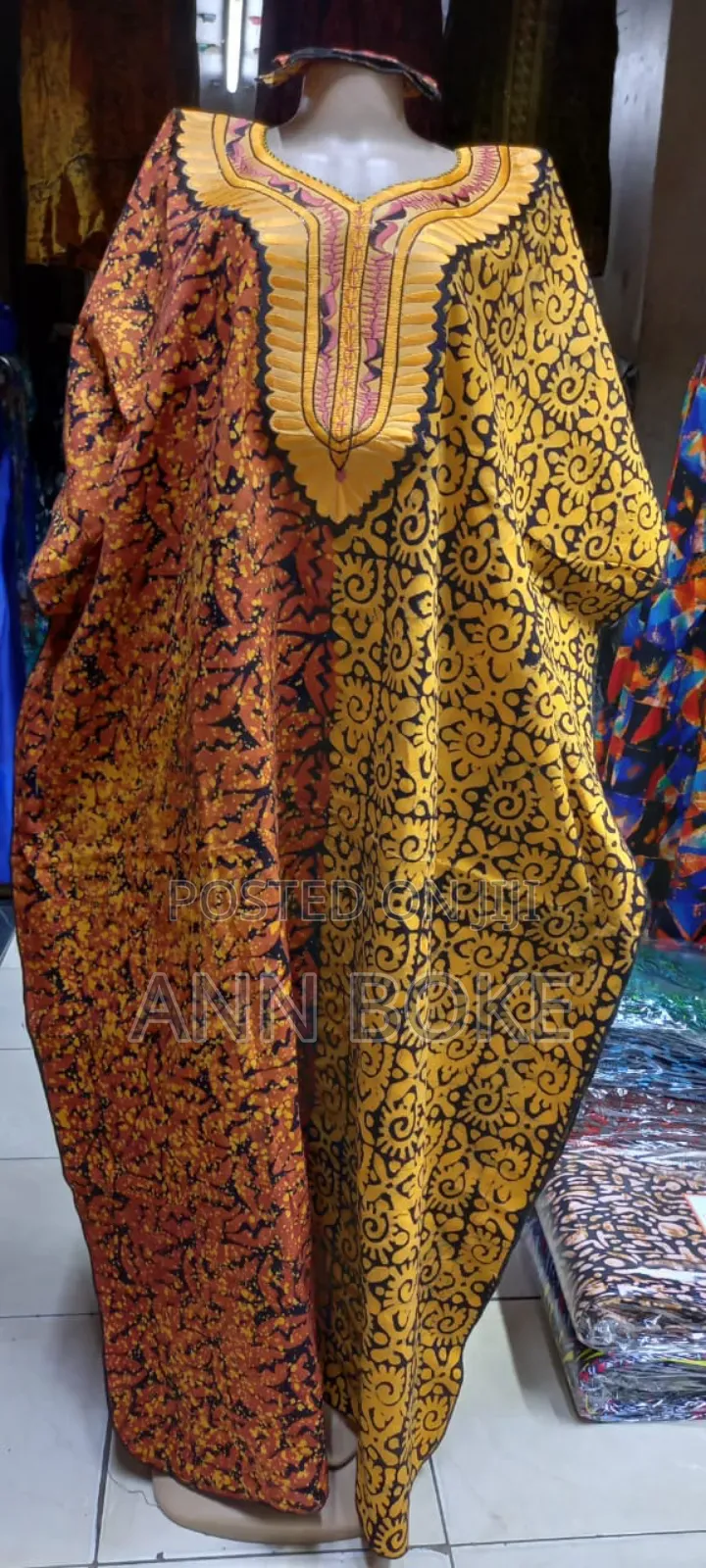 Western African Kitenge Dress