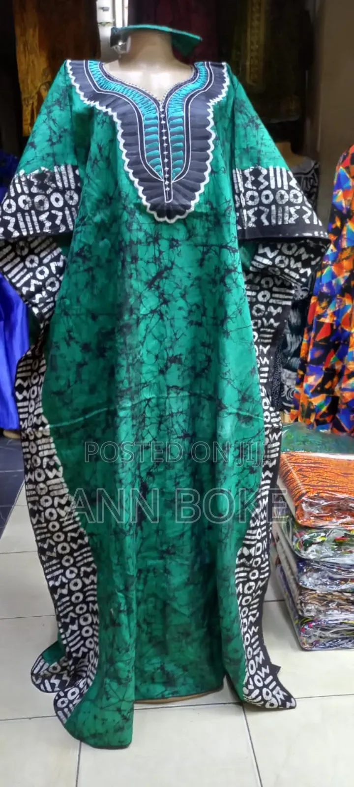 Western African Kitenge Dress