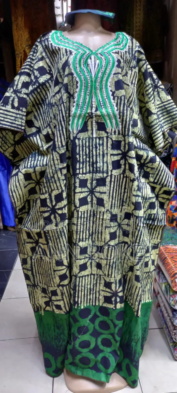 Western African Kitenge Dress