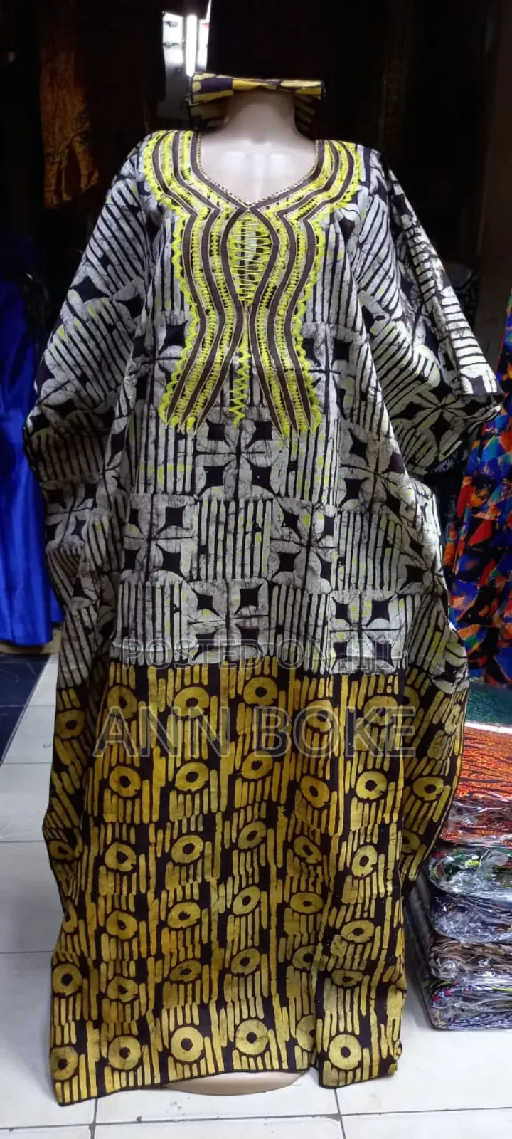 Western African Kitenge Dress