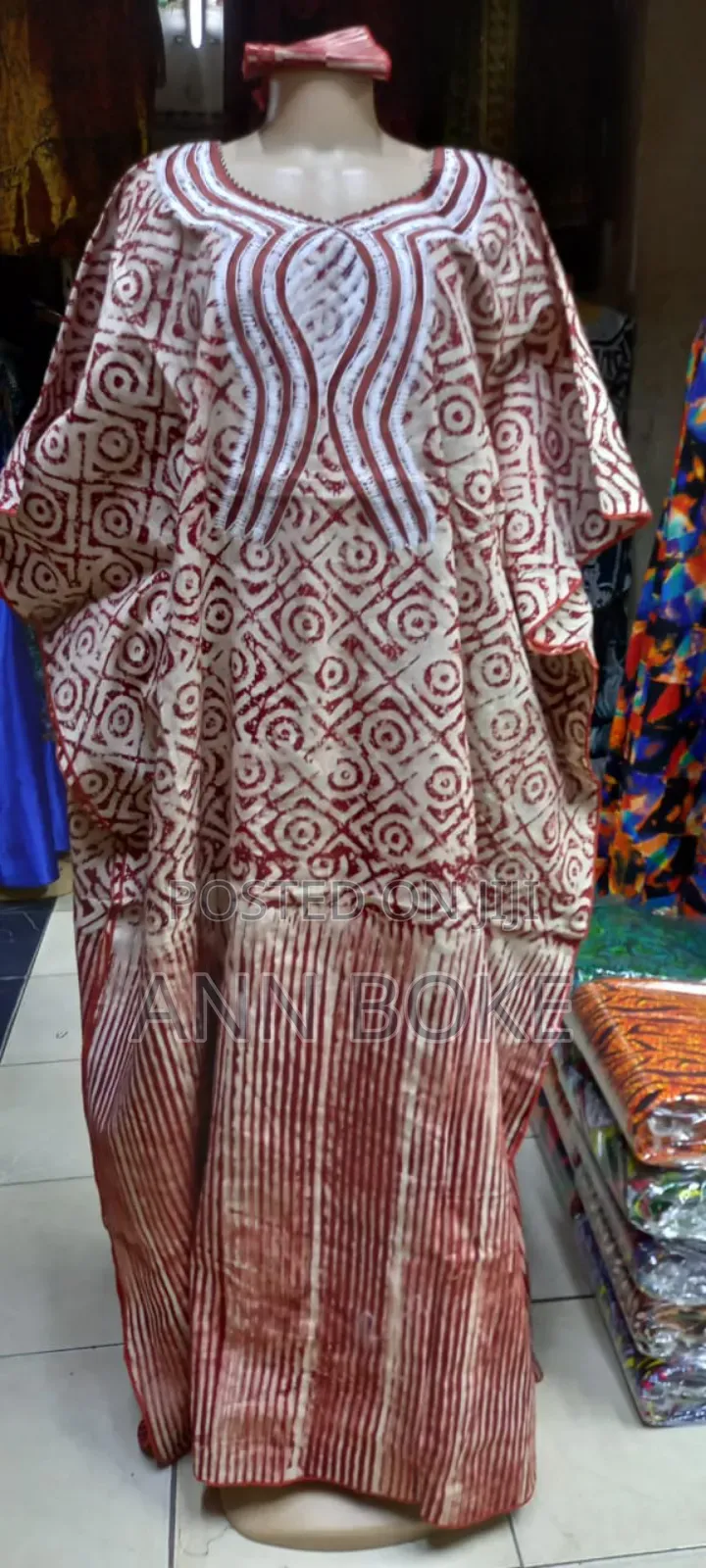 Western African Kitenge Dress