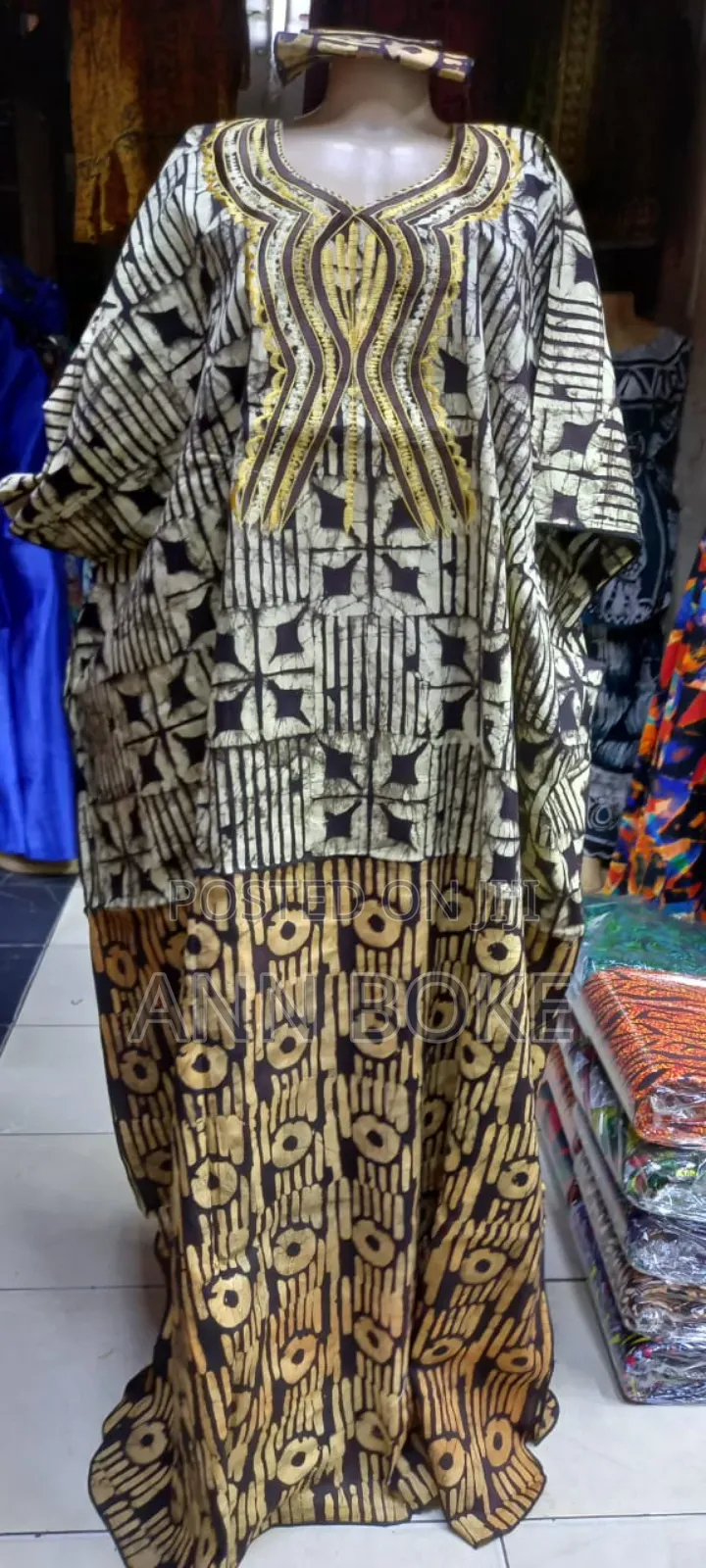 Western African Kitenge Dress