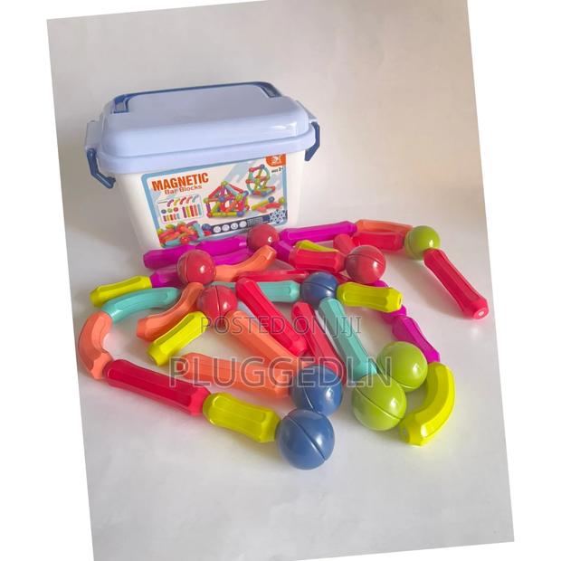 64 Pieces Pack Magnetic Sticks - main view