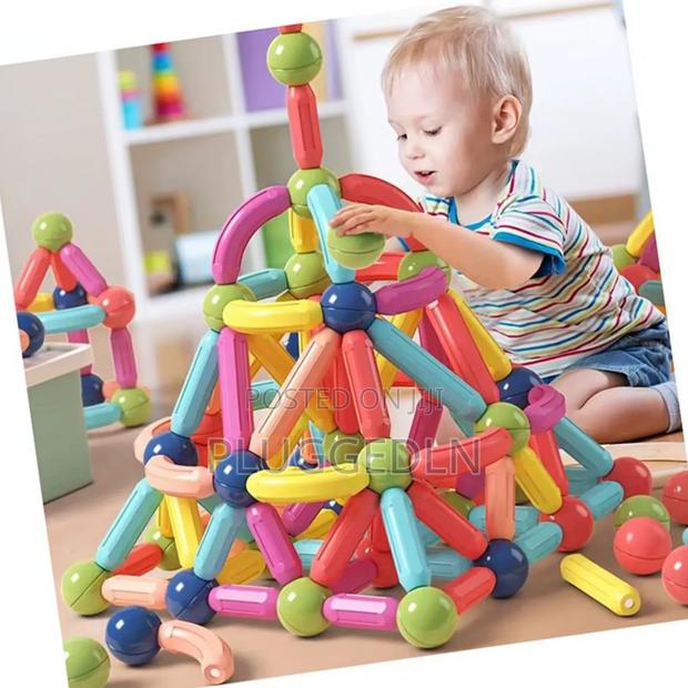 64 Pieces Pack Magnetic Sticks - thumbnail 2