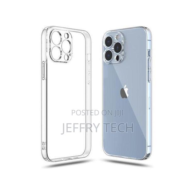 Edge to Edge Cover for iPhone 13 Pro Max (Transparent, Camer