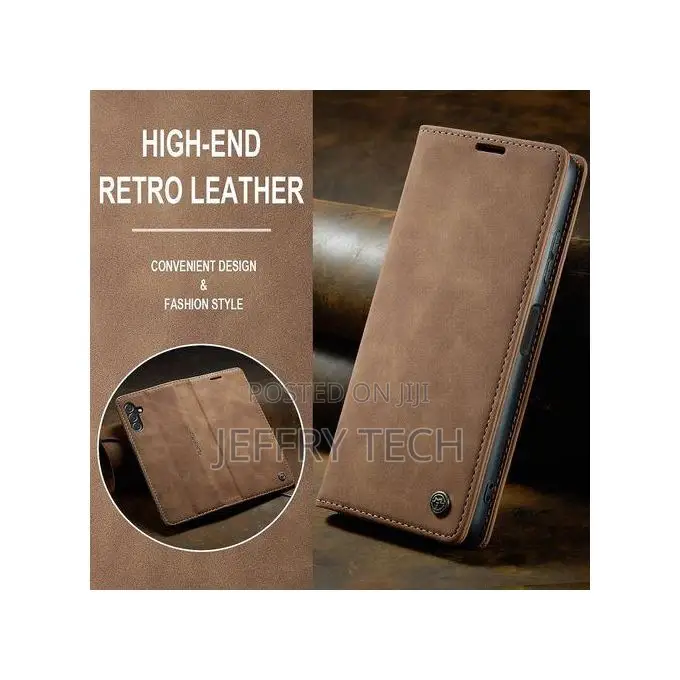 Caseme for Samsung Galaxy A14 5g/A14 4g Flip Pu Leather Wall