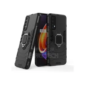 360°Rotating Ring Kickstand Back Cover for Realme 7