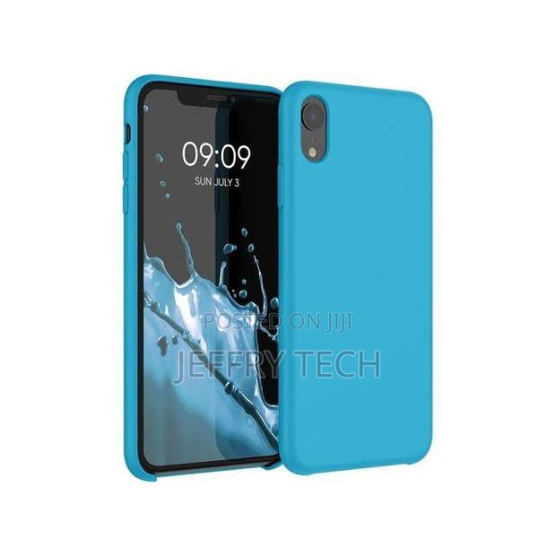 Apple iPhone Xr (6.1 Inch) Real Silicone Case With Inside Mi - main view