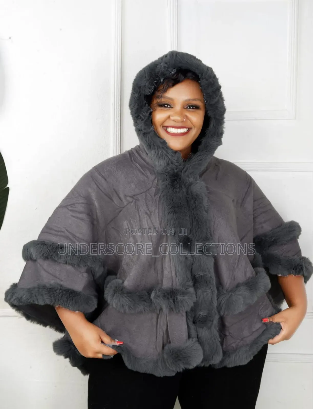 Cosy and Warm Fleece Poncho