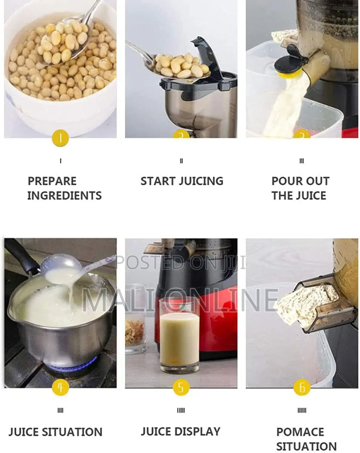 Hoffmans Hm-635 Slow Juicer 200w High Juice Yield