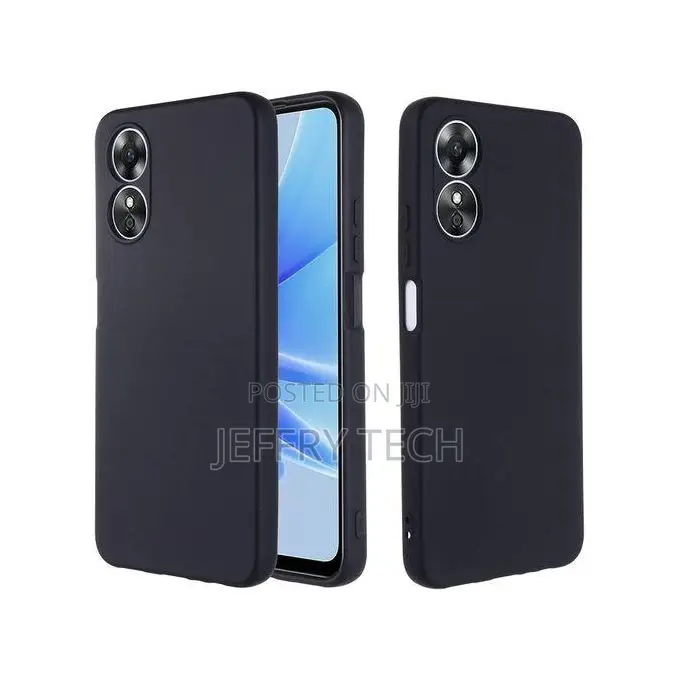 Soft Anti-Fingerprint Silicone Tpu Cover Case for Oppo A17