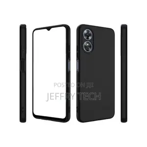 Soft Anti-Fingerprint Silicone Tpu Cover Case for Oppo A17