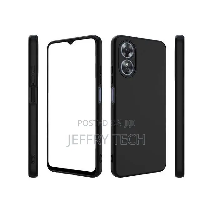 Soft Anti-Fingerprint Silicone Tpu Cover Case for Oppo A17