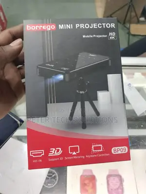 Android Mini Projector Hd Backup Batteryportableprojector