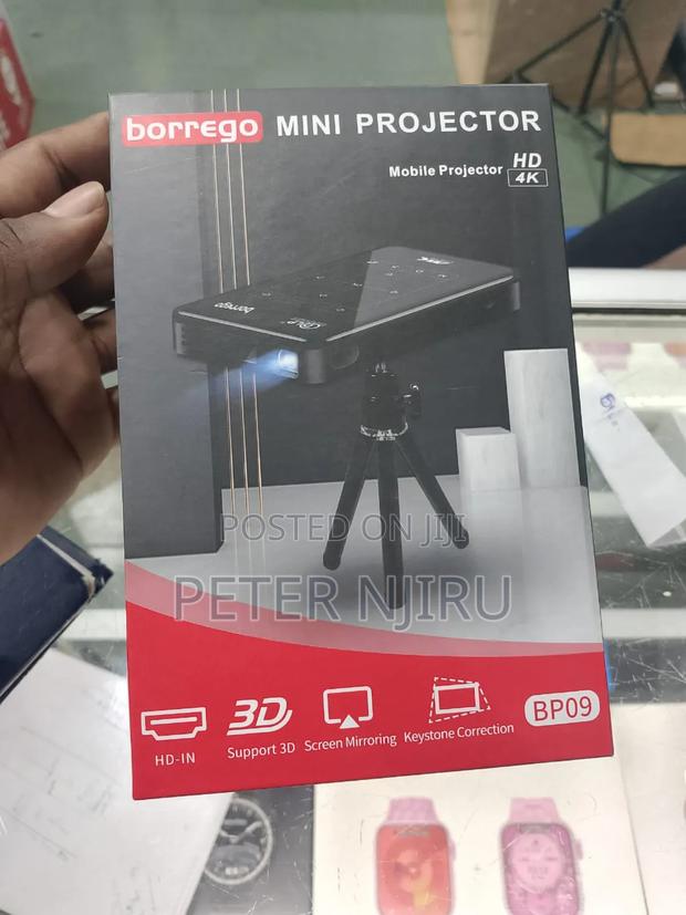 Android Mini Projector Hd Backup Batteryportableprojector