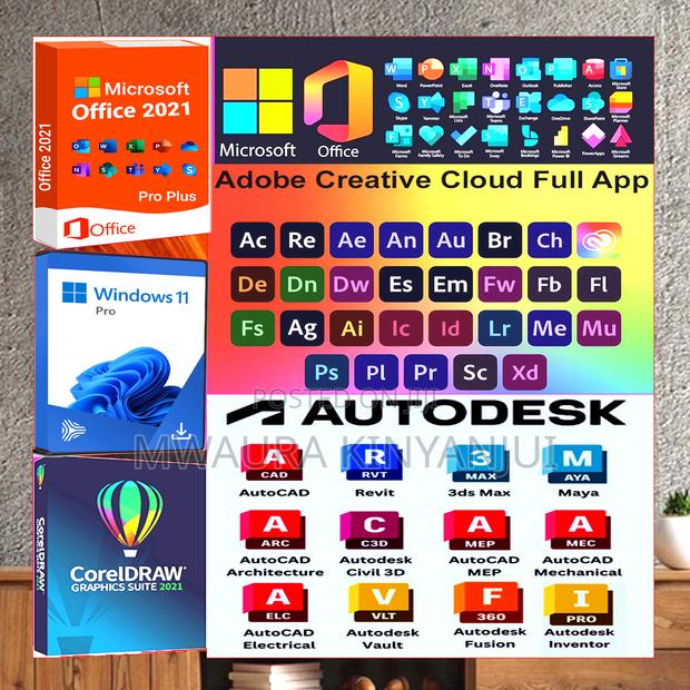 All Softwares: Wilcom Studio Adobe Autocad Archicad Vmix - thumbnail 3