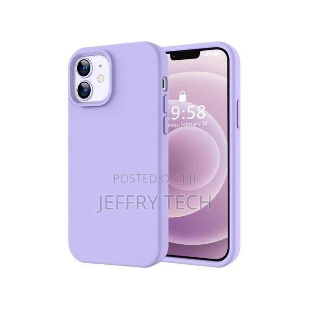 Apple iPhone 12/ iPhone 12 Pro Real Silicone Case With Insid - main view