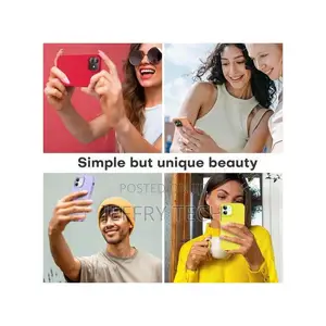 Apple iPhone 12/ iPhone 12 Pro Real Silicone Case With Insid