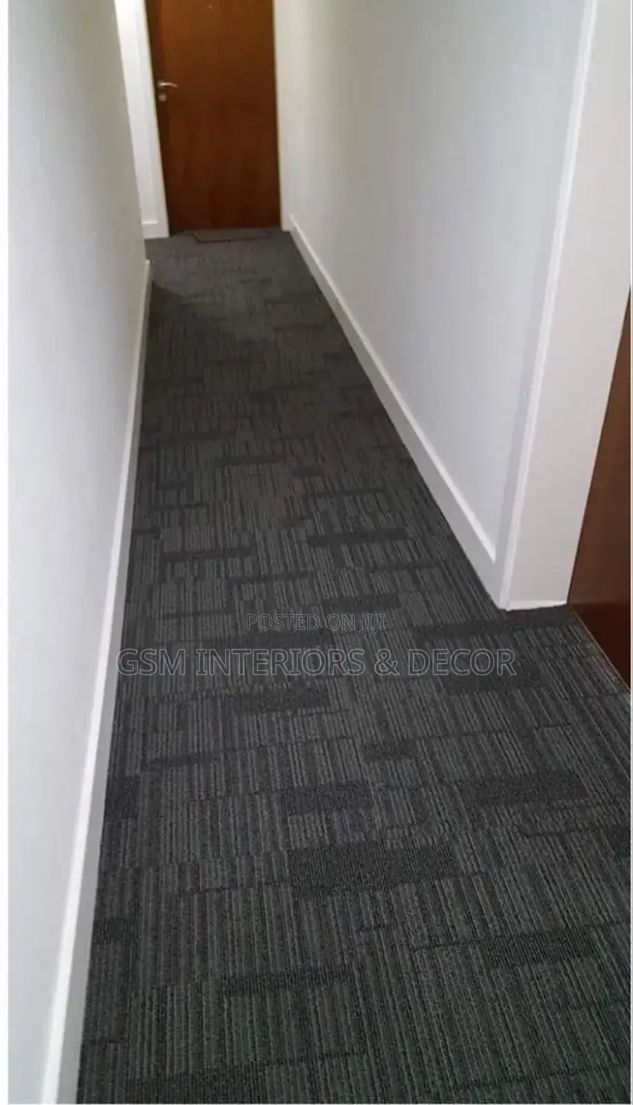 Rubber Backing Carpet Tiles for Sale and Installation