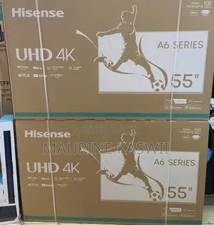 Hisense 55”A6 Smart Uhd With Dobly Vision (2025)Model