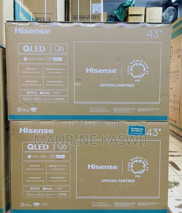 Hisense 43” Qled Smart 43q6 - thumbnail 2