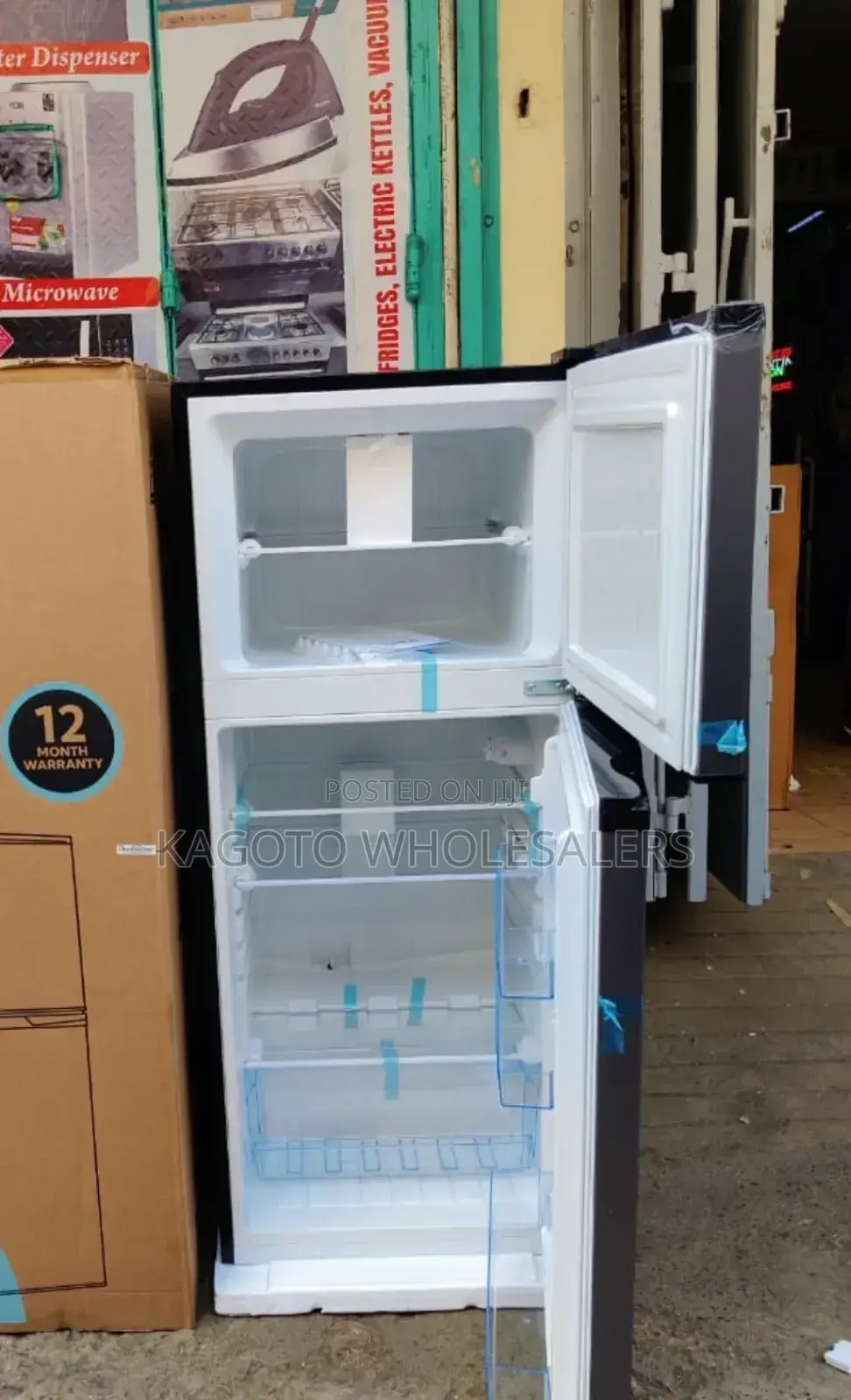 Von Double Door Fridge 175litres Direct Cool V175/Fr-Dd