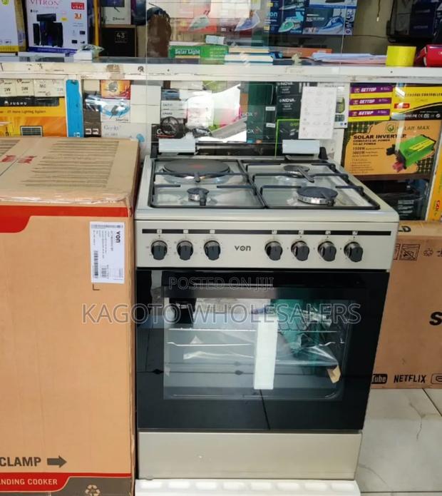 Von Cooker 60cmx60cm 3 Gas + 1 E Jet Valve V3g60cm
