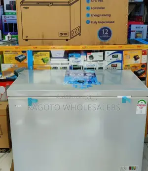 Von Deep Chest Freezer 250litres Silver Color V250l-Fr