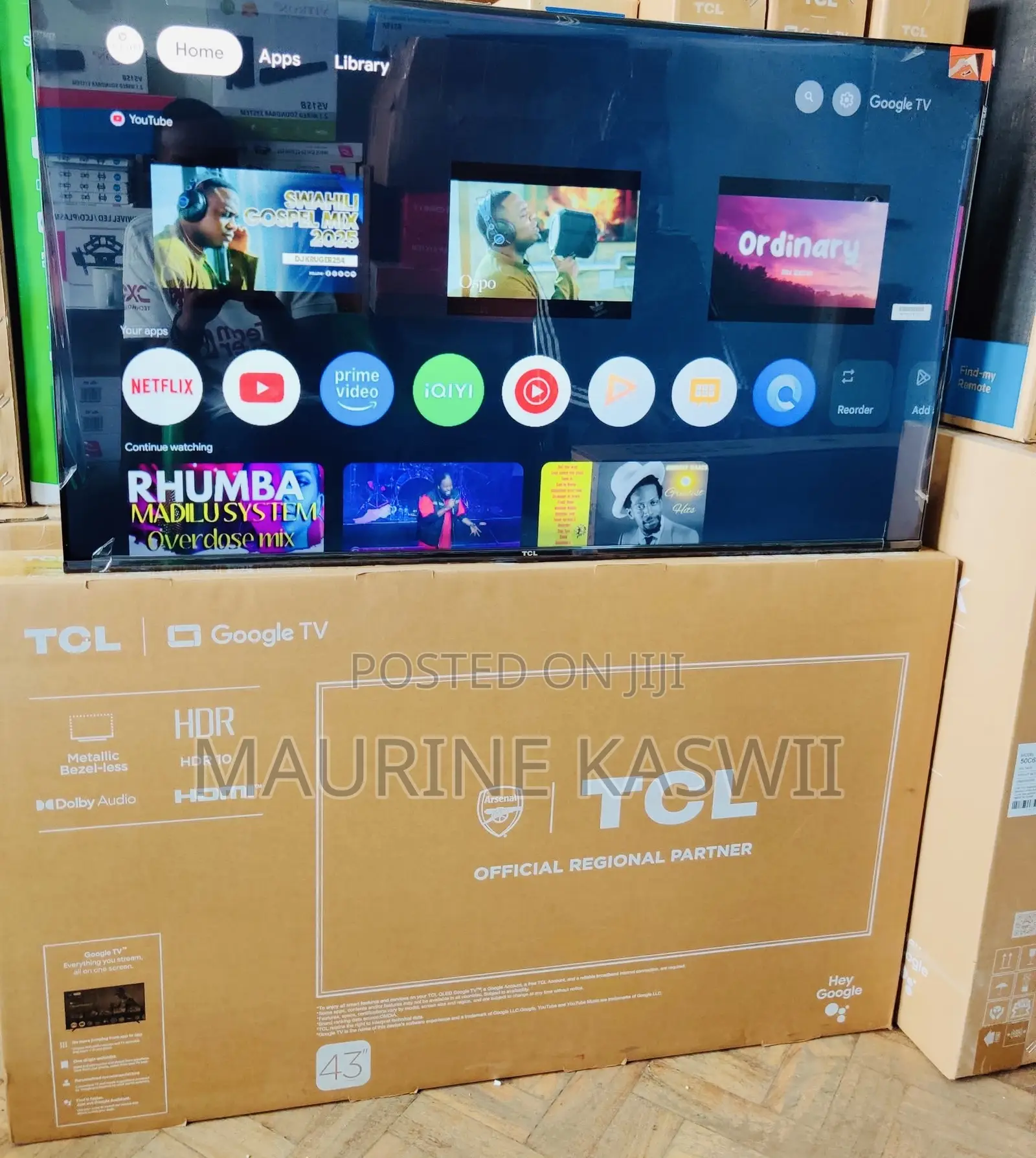 TCL 43 Inch Qled 43sk Google Tv