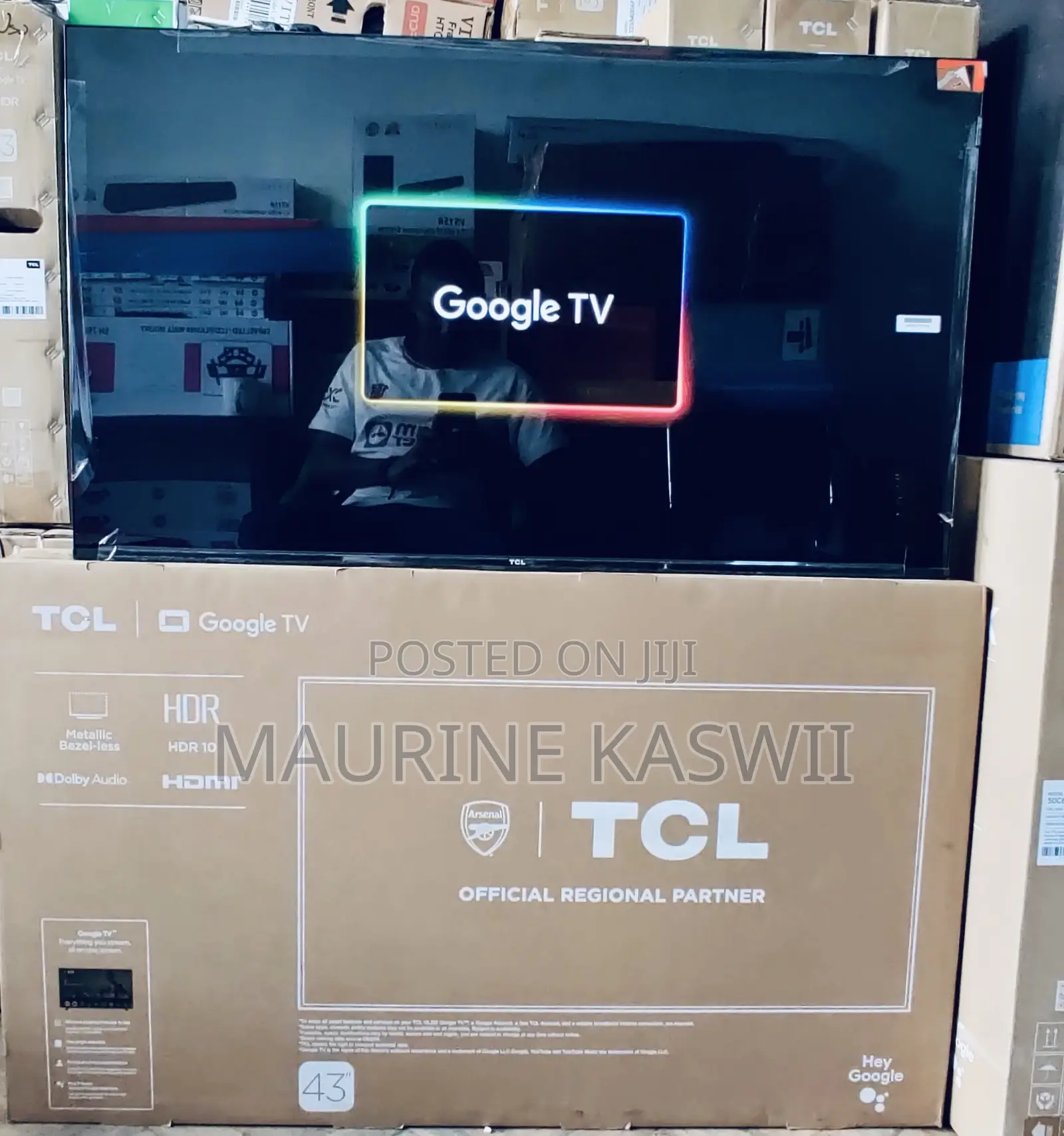 TCL 43” Qled S5k Resolution