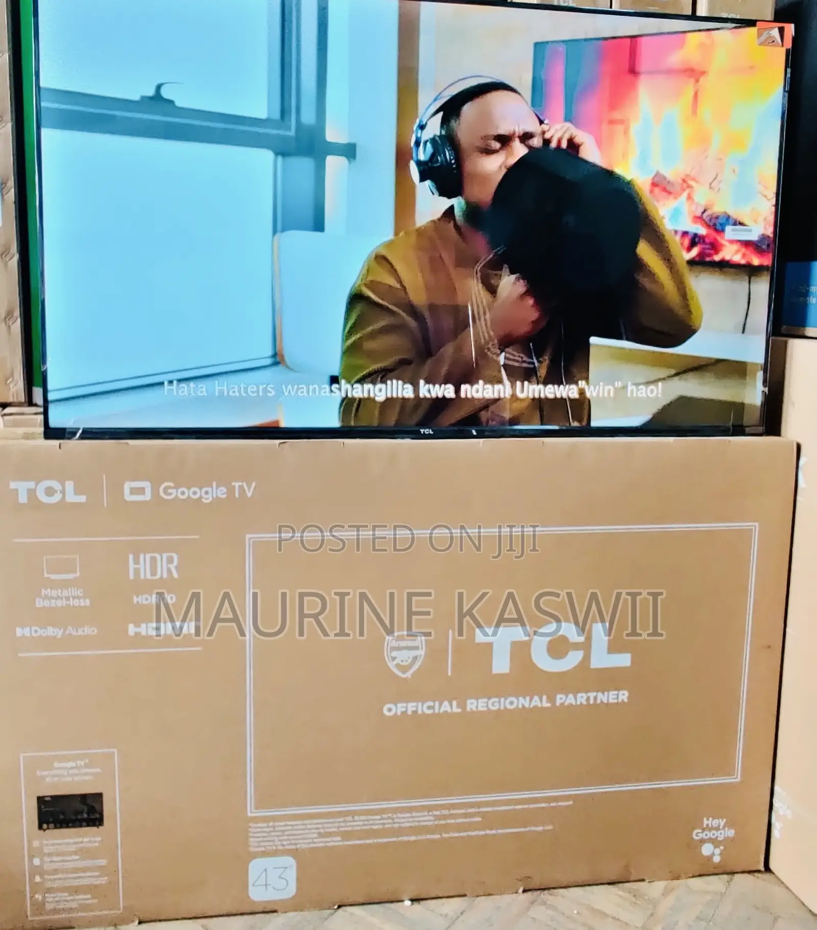 TCL 43” Qled S5k Resolution