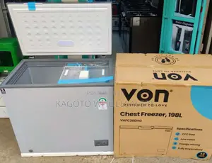Von Deep Chest Freezer 198l Silver Color V198l-Fr