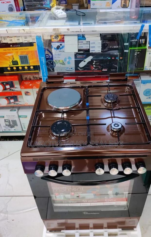 Ramtons Cooker 3g+1e 60x60 Rc/Rm605 3+1e, Thermostate - main view