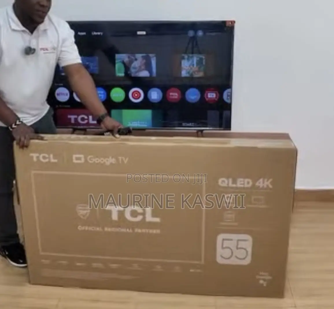 TCL 55”C655 Qled Pro Google (2025