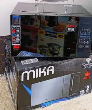 20litres Mika Digital Microwave+ Grill (Silver Color) M2/L