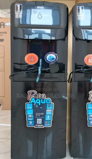 Black Mika Free Standing Hot and Cold Water Dispenser VHN/2
