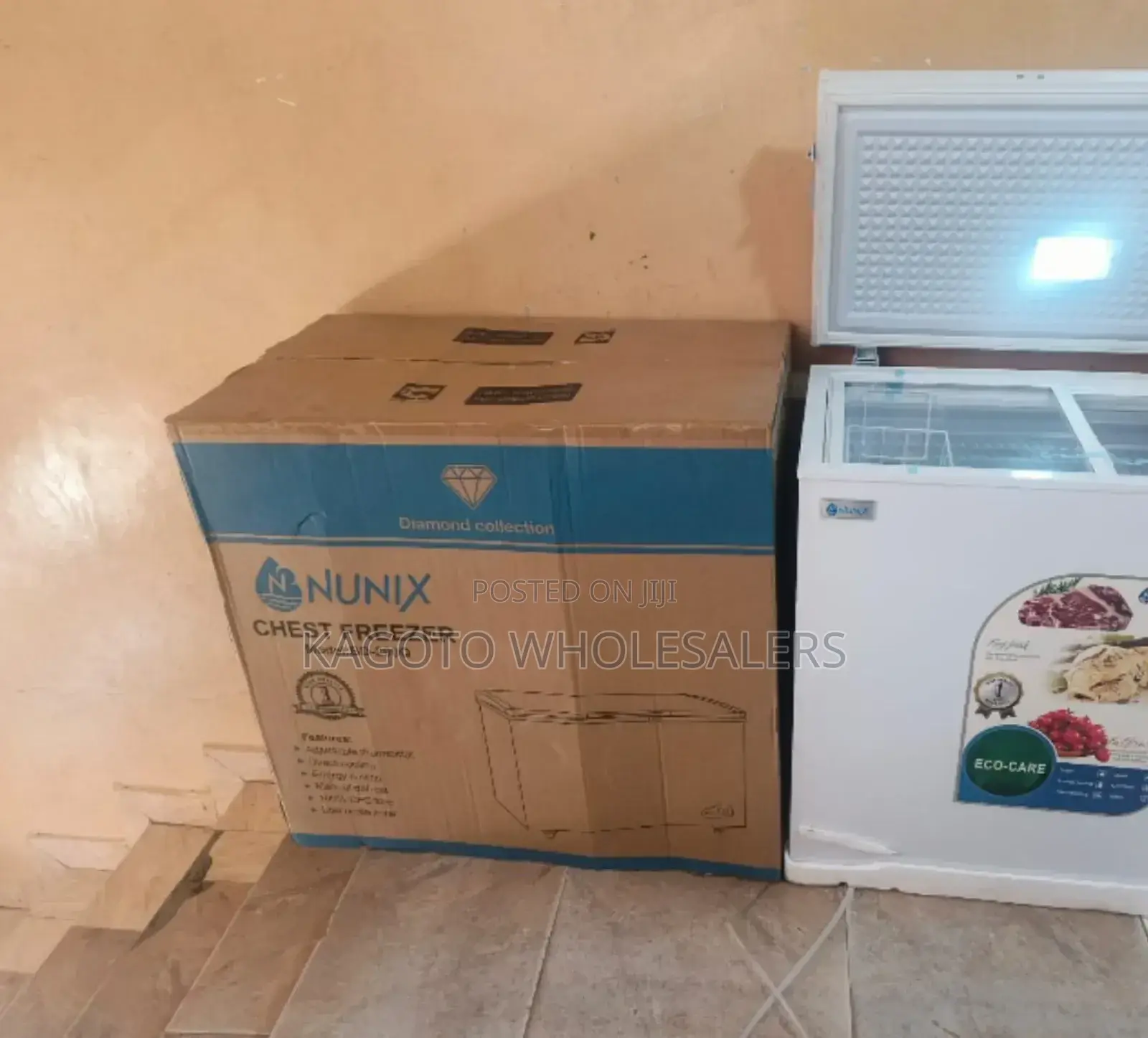 Nunix 150 L Deep Chest Freezer( White Color )Nu-150l/Fr