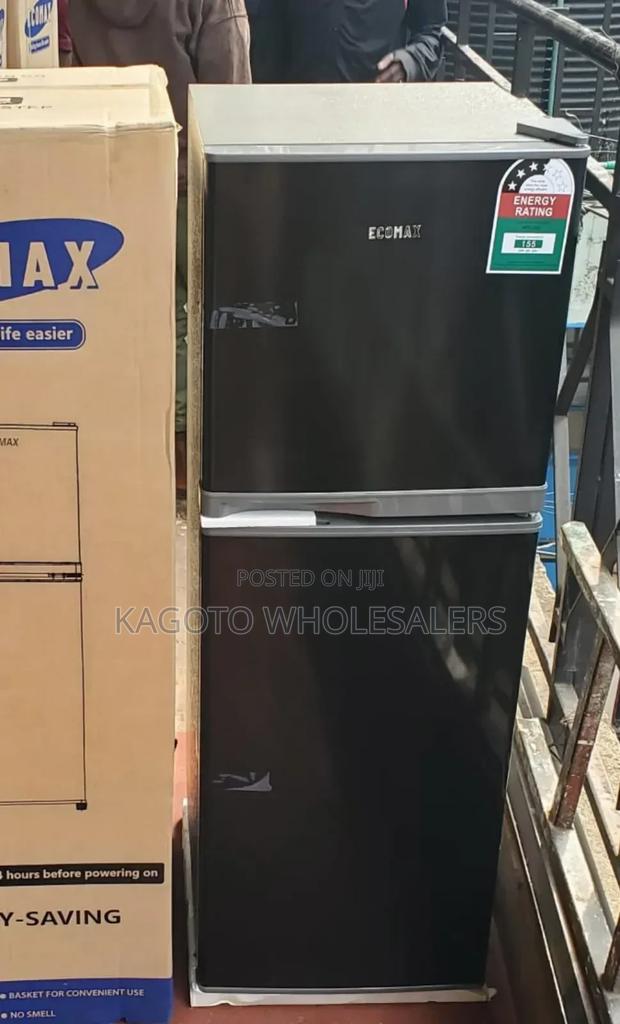 Ecomax 138 Litres Dark Silver Two Door Refrigerator E13dd