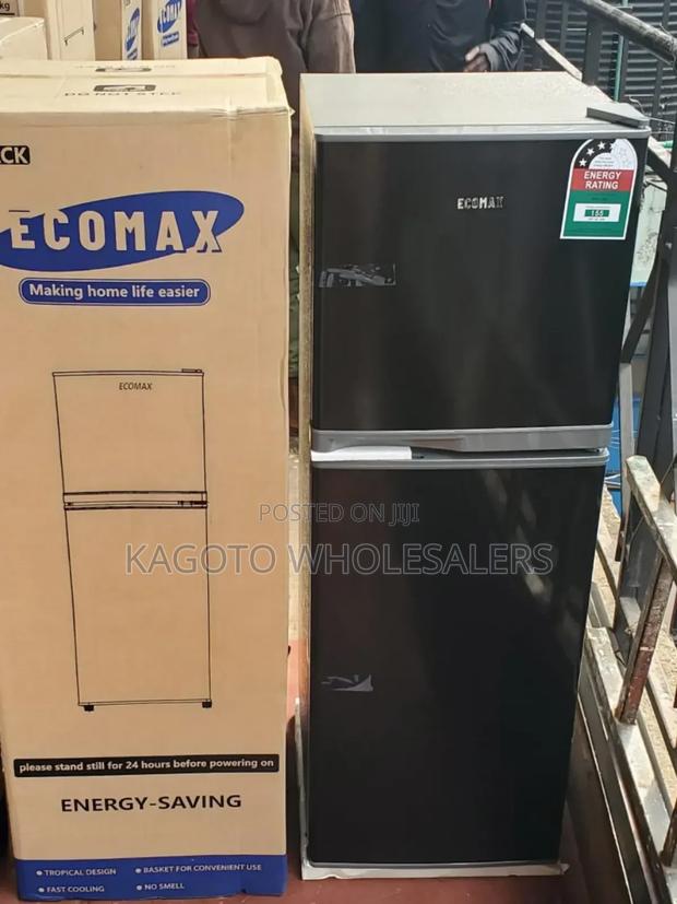 Ecomax 138 L Dark Silver Double Door Refrigerator E13dd