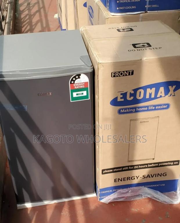 Ecomax 90l Dark Silver Double Door Refrigerator E90dd
