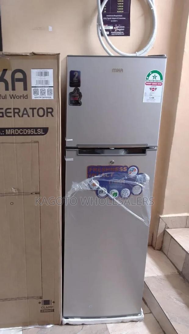 Mika 168 Litres Two Door Refrigerator Mika-Rf/D