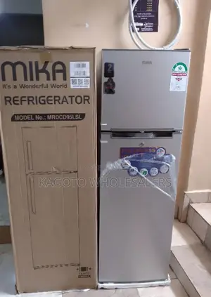 Mika 168 L Double Door Refrigerator Mika-Rf/D