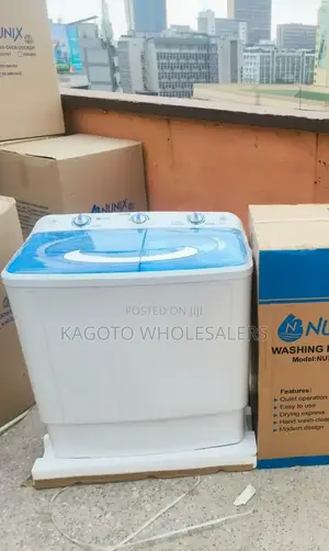 Nunix 7.5kgs Twin Tub Washing Machine(White Color)N/7.5ktr-W