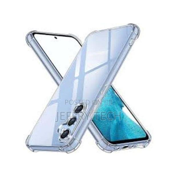 Clear Silicone Soft Back Case/Cover for Samsung Galaxy A15 - main view