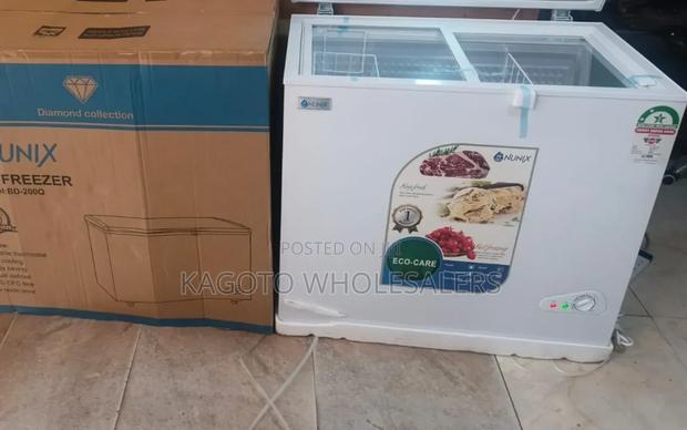 150 Litres Nunix Deep Chest Freezer (White Color) N-150bq/Fr