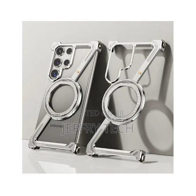 Galaxy S25 Ultra Slim Titanium Case – Borderless Metal Frat