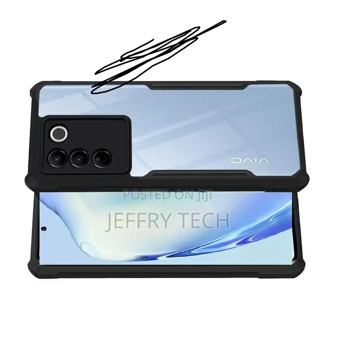 Dual Layer Tpu + Pc Hybrid Case for Vivo V27 5g