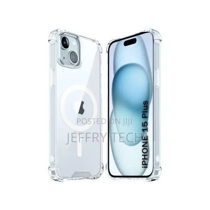 Shockproof Ultra-Hybrid Back Cover Case for iPhone 15 Plus