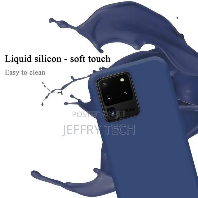 Samsung S20 Ultra Shockproof Original Silicone Cover Case