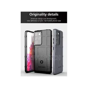Phone Case for Samsung Galaxy S21 Ultra, Rugged Shield Case